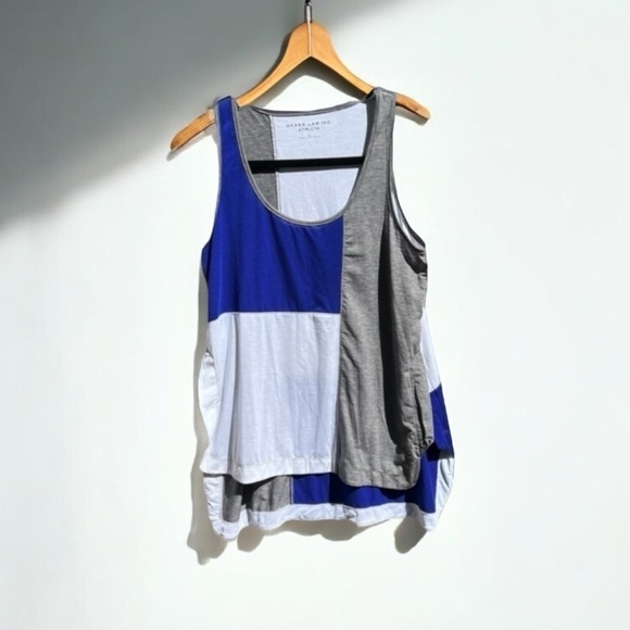 🌻Derek Lam 10C  x Athleta Color-Block Scoop Neck Tank Top Women's Size XS - Picture 3 of 9